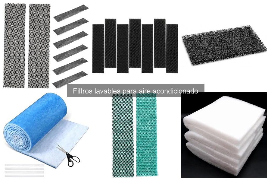 ¿Cuánto duran los filtros lavables para aire acondicionado?