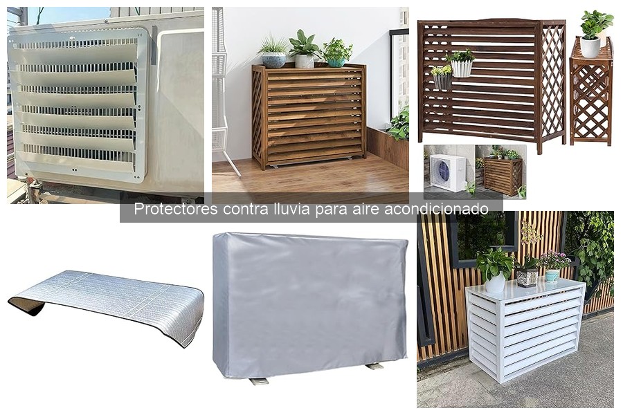 Cuidados y Mantenimiento de Protectores contra Lluvia para Aire Acondicionado