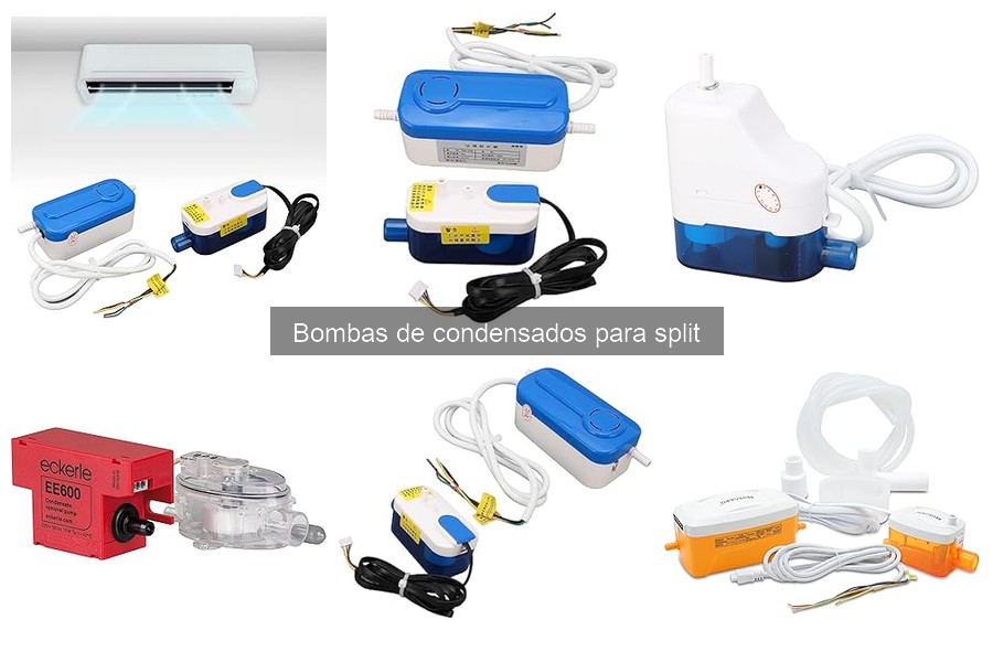 Diferencias entre bombas de condensados y drenaje para AACC