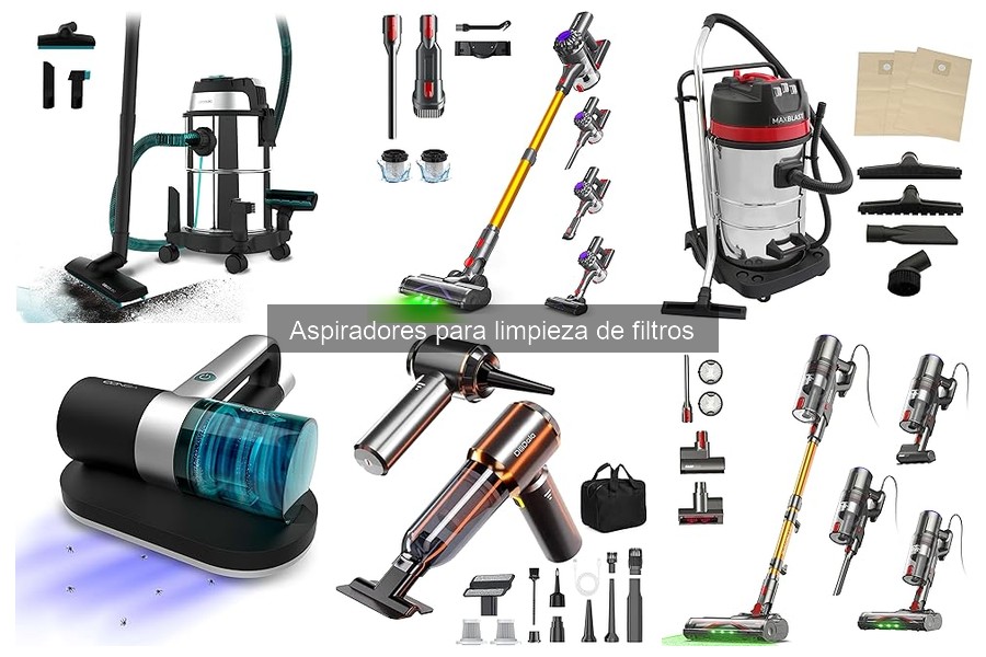 Dónde comprar aspiradores para limpieza de filtros