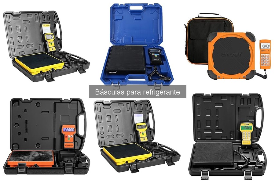Dónde comprar básculas para refrigerante: ofertas y recomendaciones