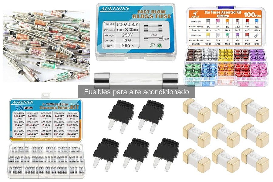 Dónde comprar fusibles para aire acondicionado: Guía y precios