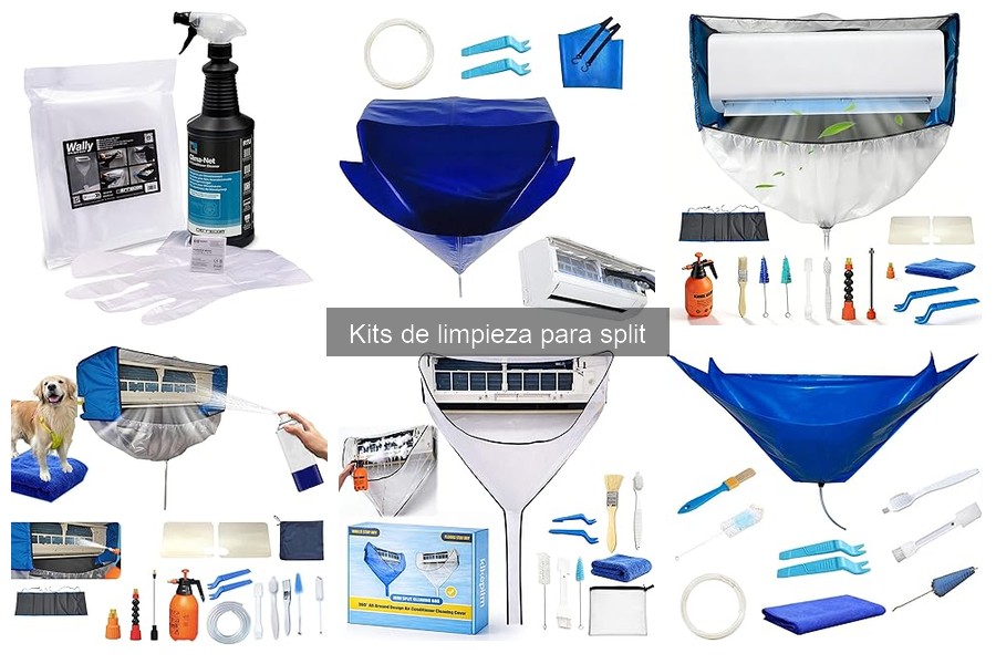 Dónde comprar kits de limpieza para aire acondicionado split