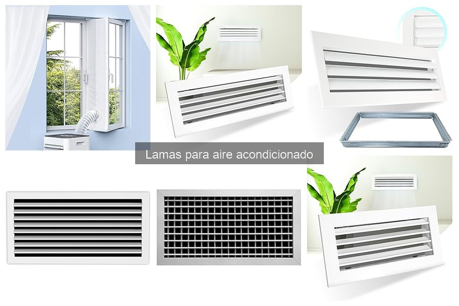 Dónde comprar lamas para aire acondicionado: mejores opciones
