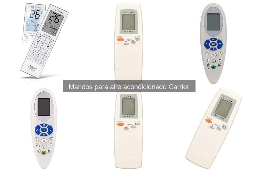 Dónde comprar mandos a distancia para aire acondicionado Carrier