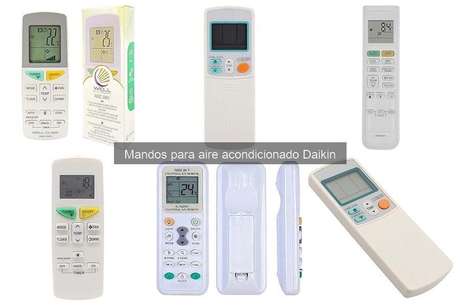 Dónde comprar mandos para aire acondicionado Daikin baratos