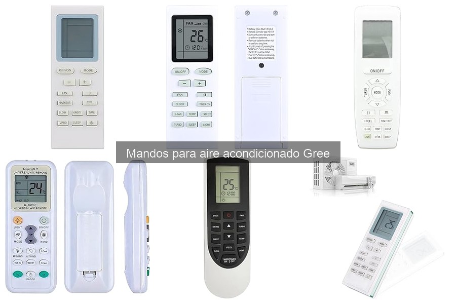 Dónde comprar mandos para aire acondicionado Gree