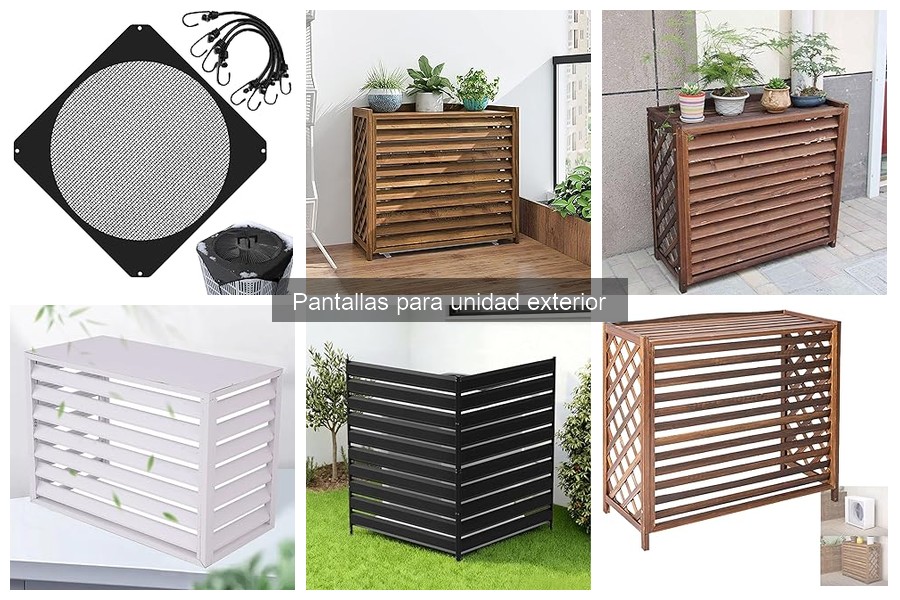 ** Dónde Comprar Pantallas para Unidad Exterior de Aire Acondicionado