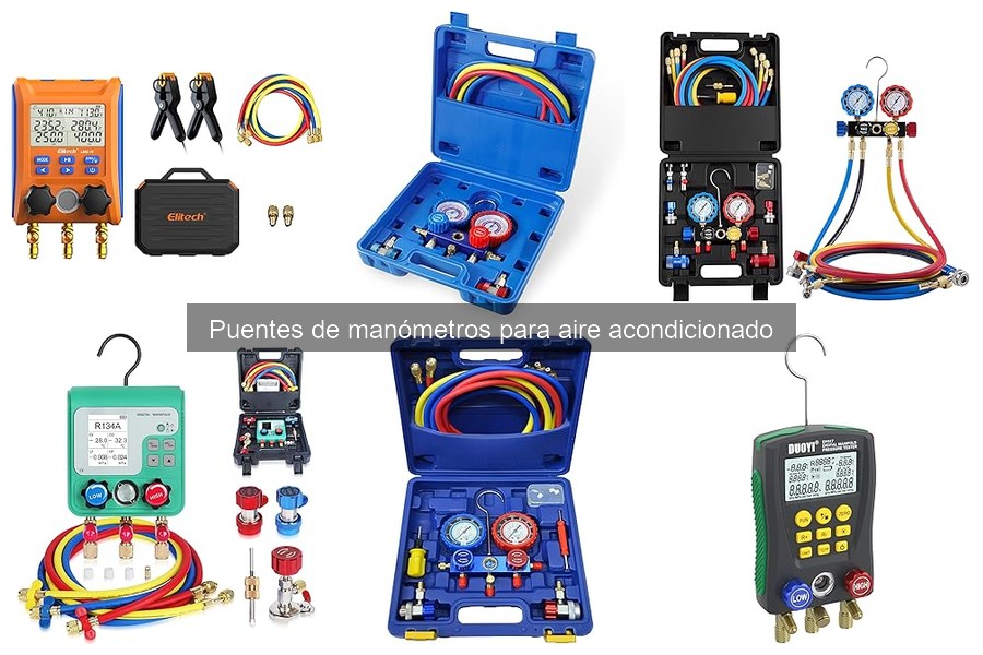 Dónde comprar puentes de manómetros para aire acondicionado