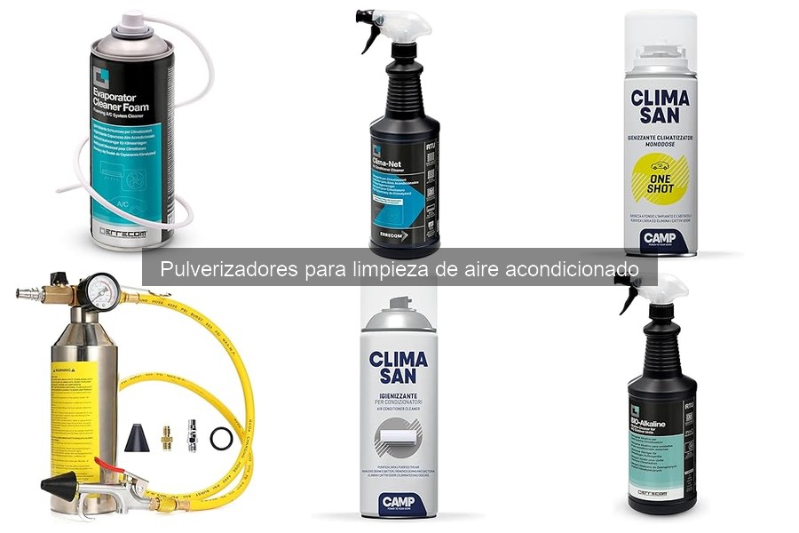 Dónde comprar pulverizadores para limpieza de aire acondicionado