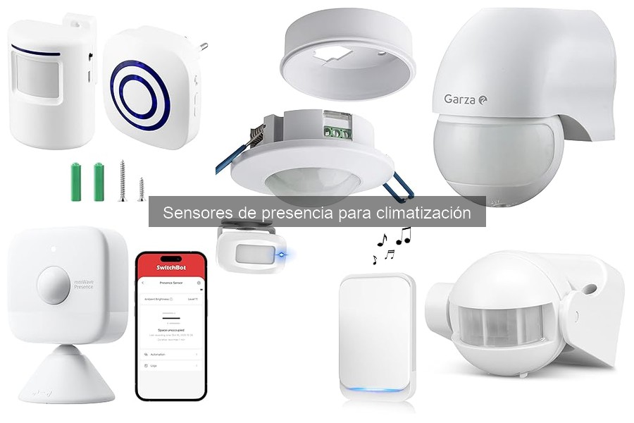 Dónde comprar sensores de presencia para climatización