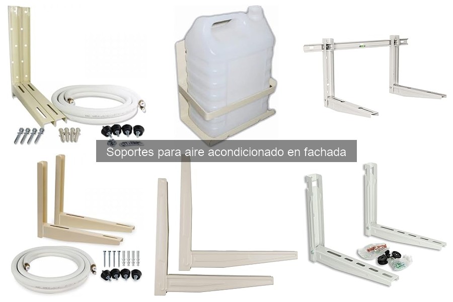 Dónde comprar soportes para aire acondicionado en fachada