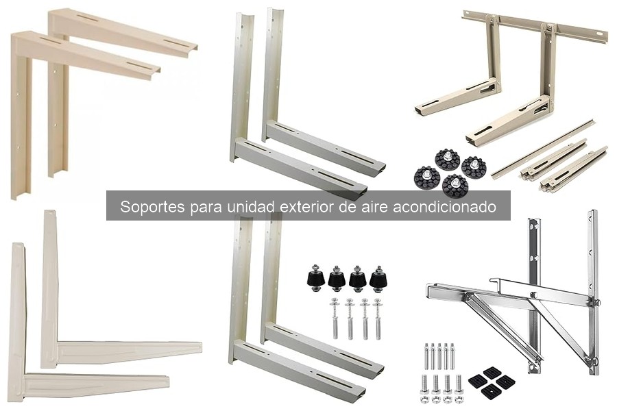 Dónde comprar soportes para unidad exterior de aire acondicionado
