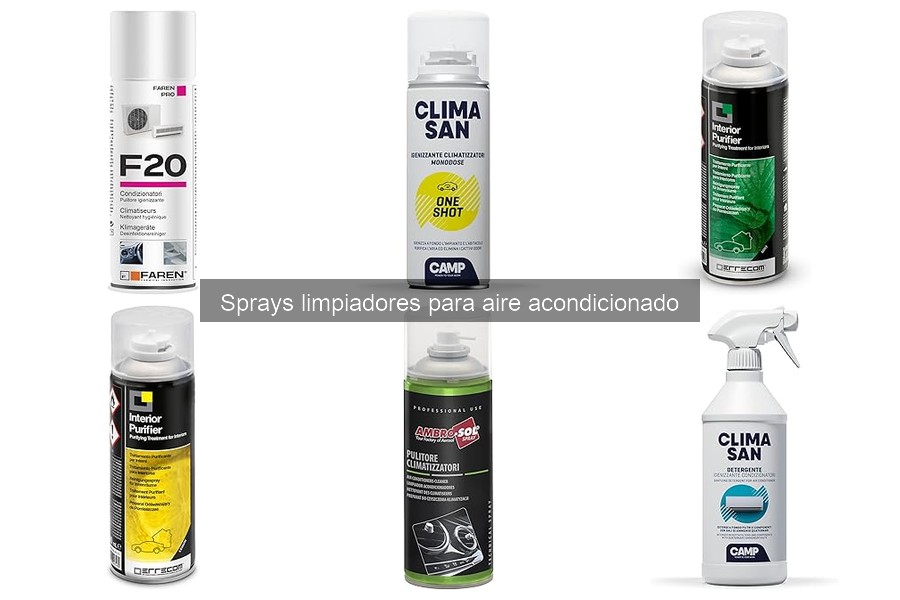Dónde comprar sprays limpiadores para aire acondicionado