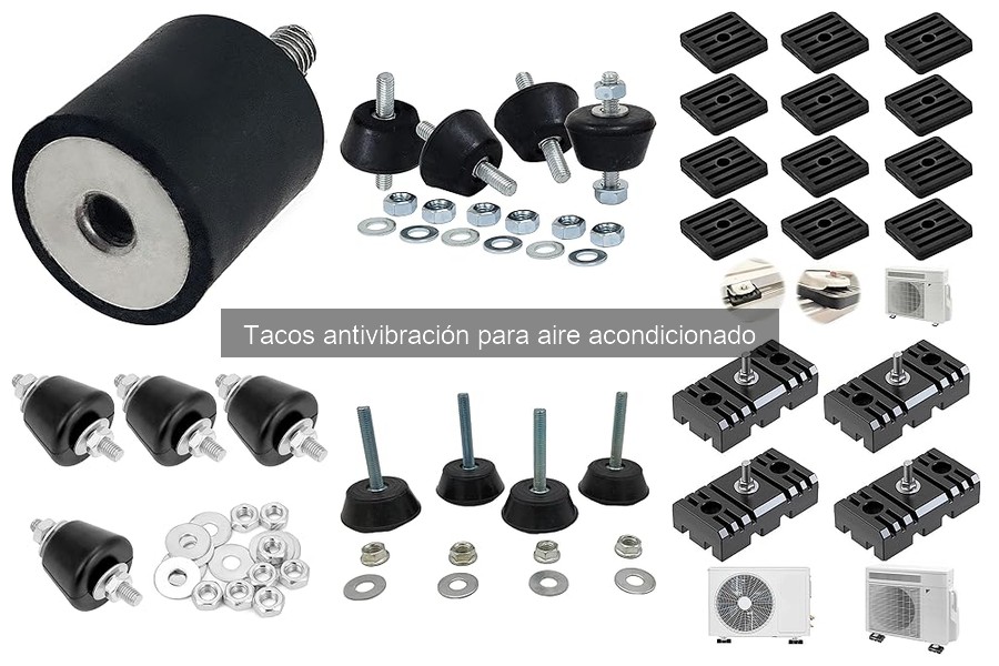 Dónde comprar tacos antivibración para aire acondicionado