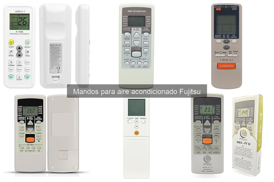 Dónde Comprar un Mando de Aire Acondicionado Fujitsu