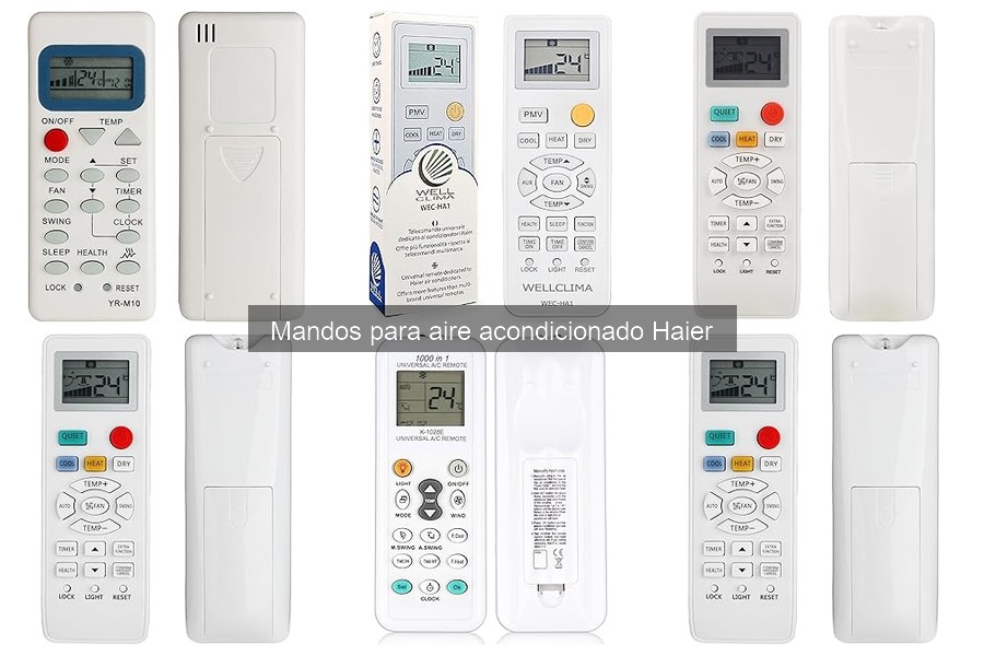 ¿Dónde comprar un mando para aire acondicionado Haier?