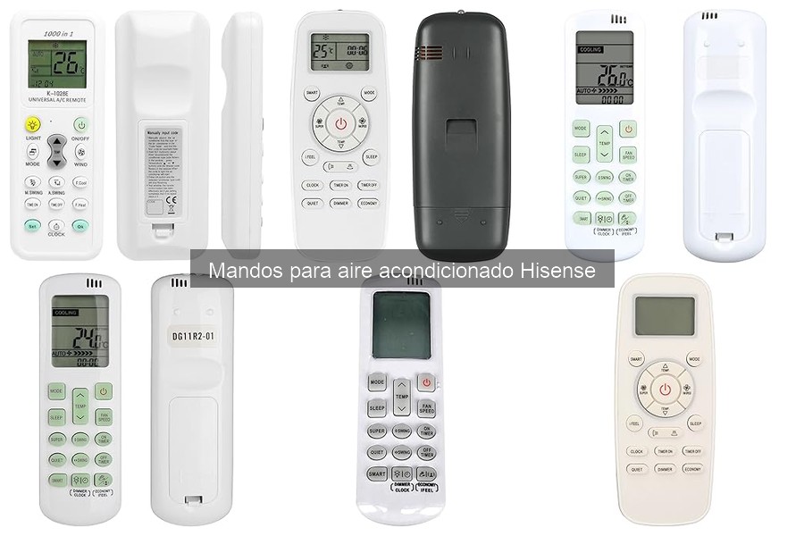 Dónde comprar un mando para aire acondicionado Hisense