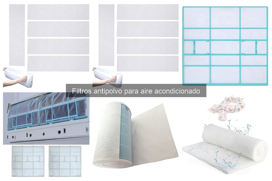 Efectos negativos de no usar filtros antipolvo en aire acondicionado