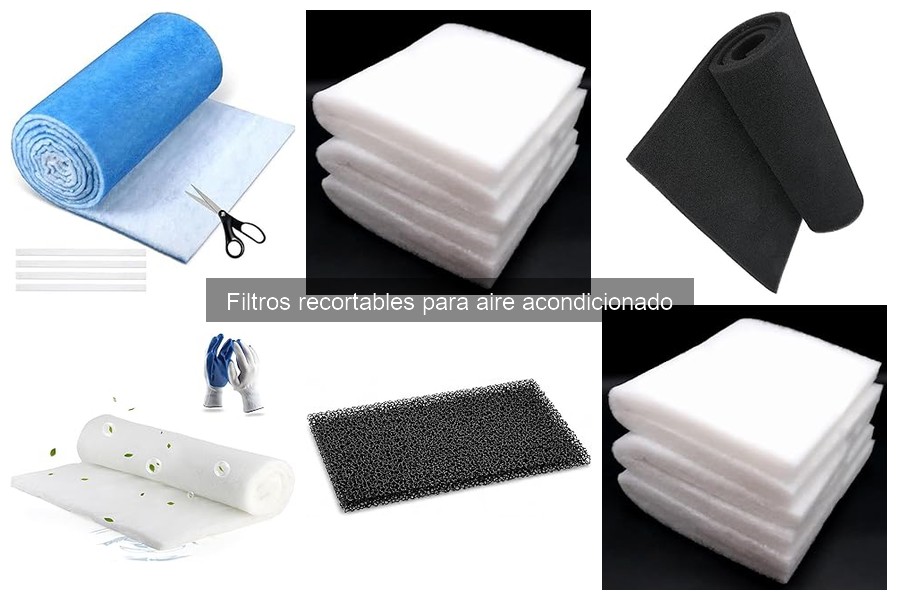 Errores al elegir filtros recortables para aire acondicionado