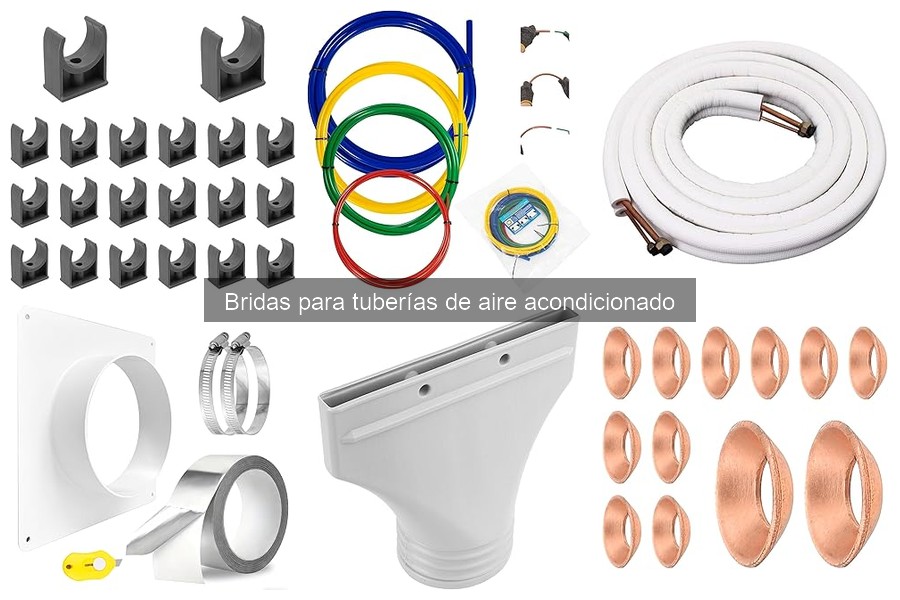 Errores comunes al elegir bridas para tuberías de aire acondicionado