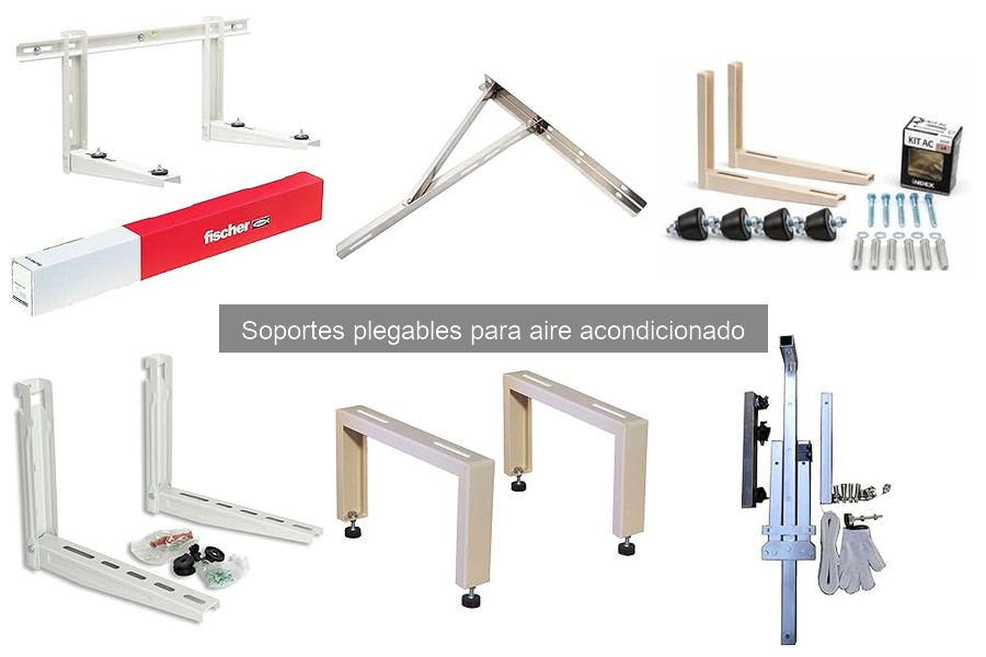 Errores comunes al instalar soportes plegables para aire acondicionado