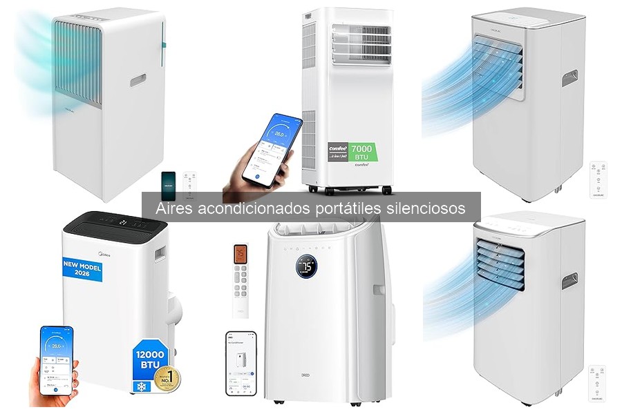 Errores comunes al usar aire acondicionado portátil silencioso