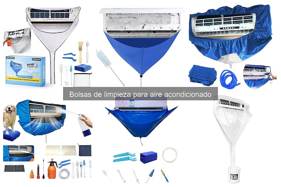 Errores comunes al usar bolsas de limpieza para aire acondicionado