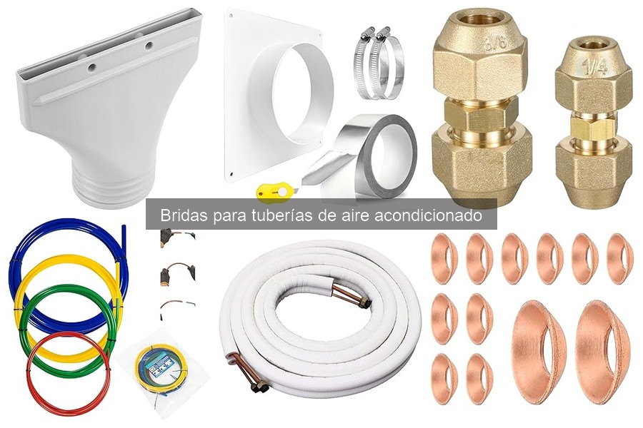 Errores comunes al usar bridas para tuberías de aire acondicionado