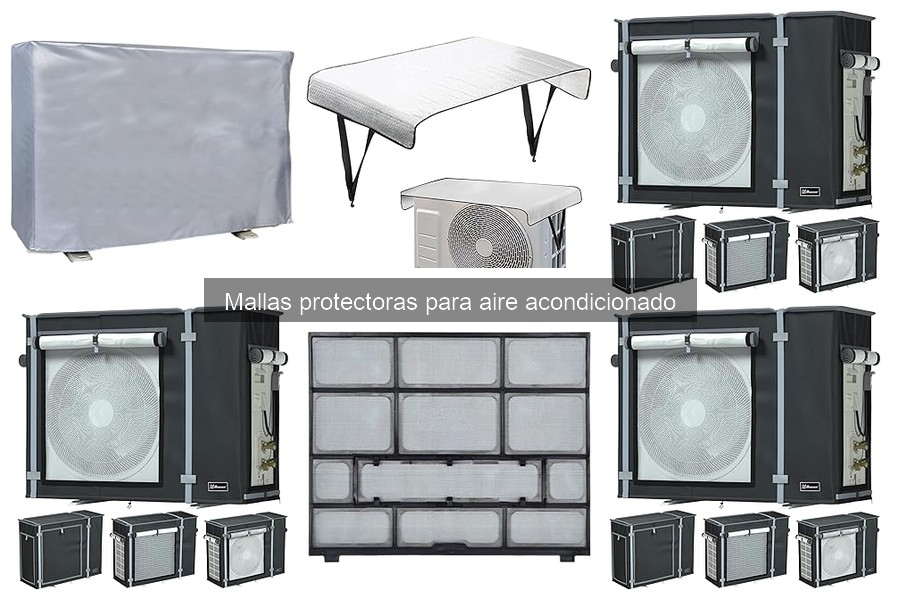 Errores comunes al usar mallas protectoras en aire acondicionado