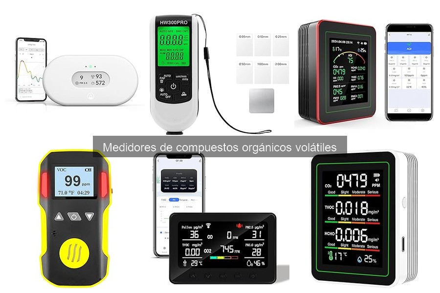 Errores comunes al usar medidores de compuestos orgánicos volátiles