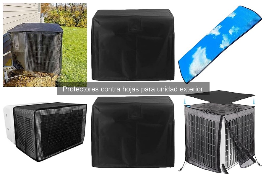 Errores comunes al usar protectores contra hojas de aire acondicionado