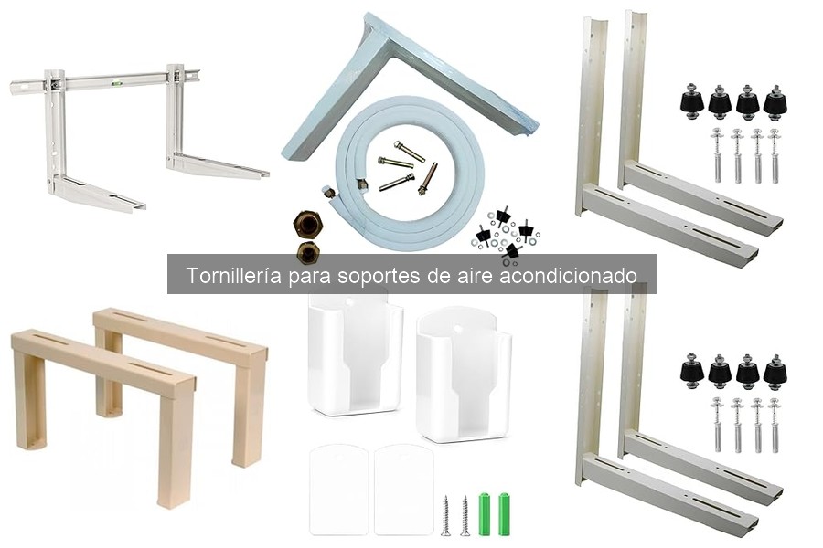 Errores comunes al usar tornillos en soportes de aire acondicionado