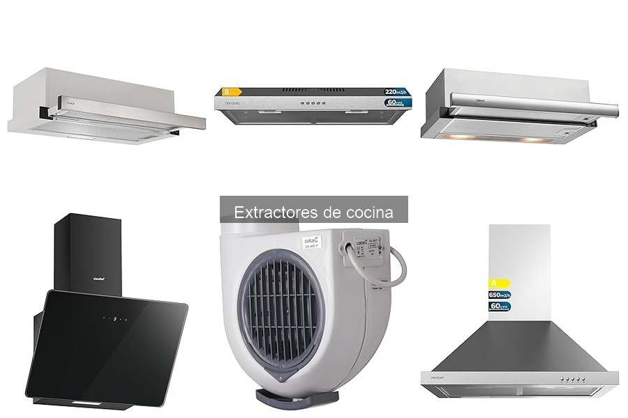 Extractores de cocina con iluminación integrada: guía y recomendaciones