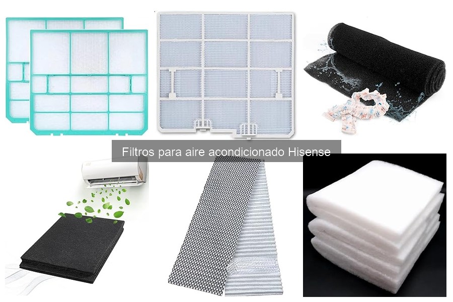 Filtros para aire acondicionado Hisense: ¿Cuál necesitas?