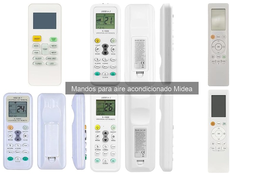 Funciones Especiales de los Mandos para Aire Acondicionado Midea