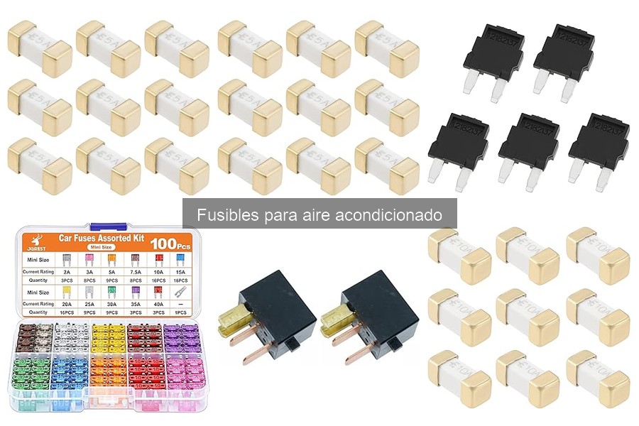 Fusibles ideales para aire acondicionado: características y tipos