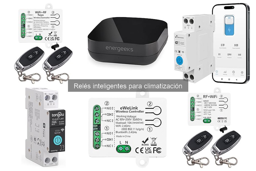 Guía de compra de relés inteligentes para climatización