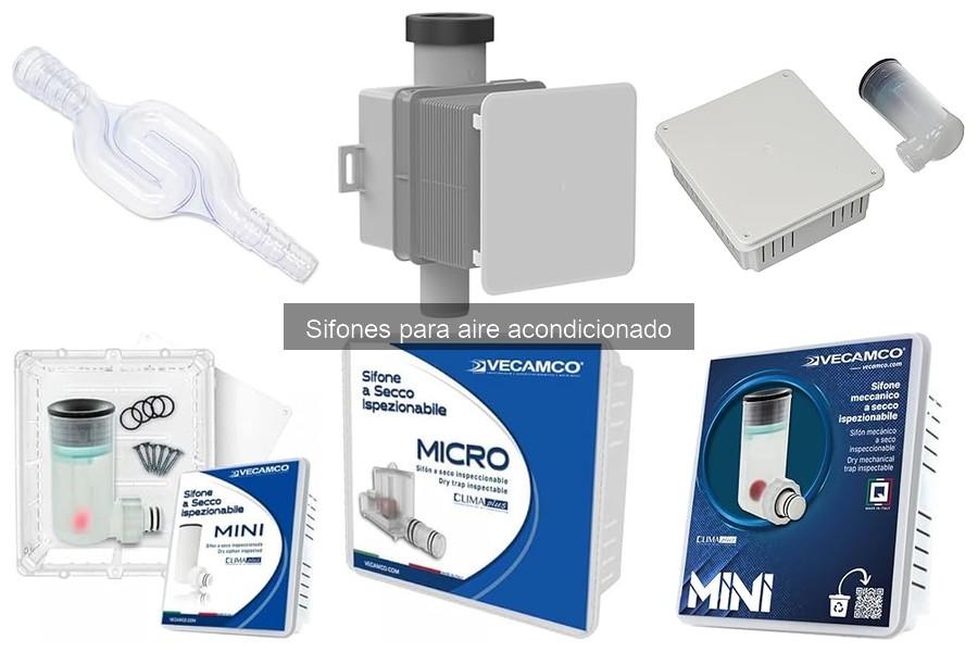 Guía de compra de sifones para aire acondicionado