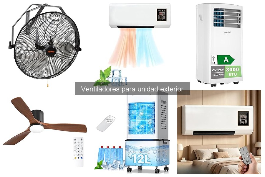 Guía de compra de ventiladores para unidades exteriores según el clima