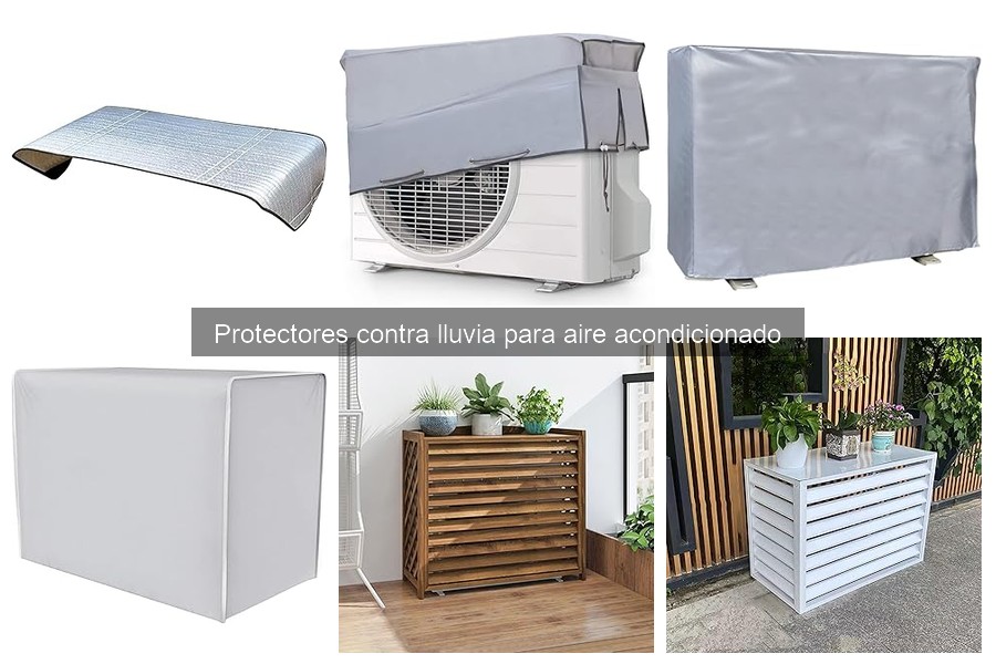 Guía de compra: Protectores contra lluvia para aire acondicionado