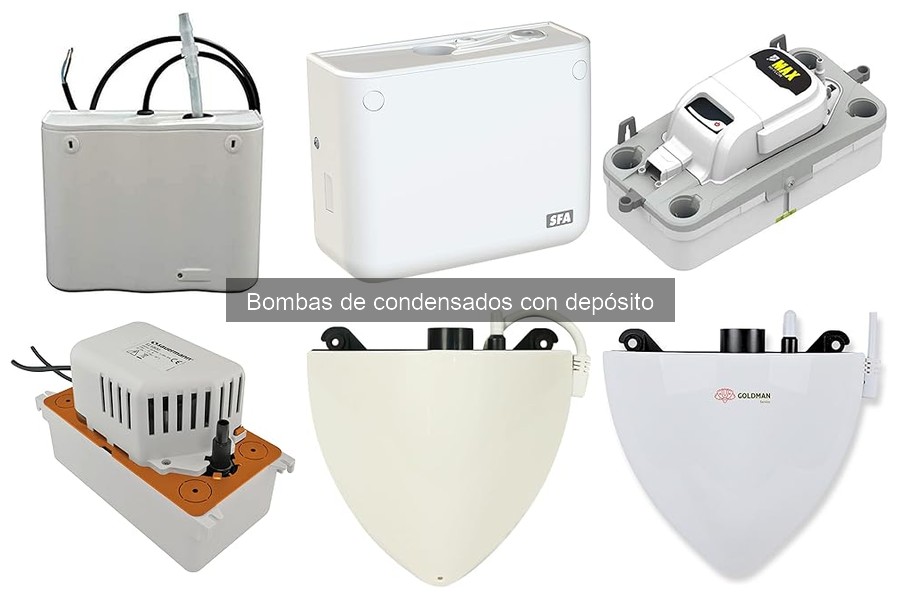 Guía de instalación de bombas de condensados con depósito