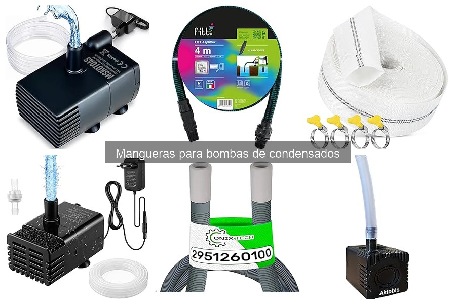 Guía de instalación de mangueras para bombas de condensados