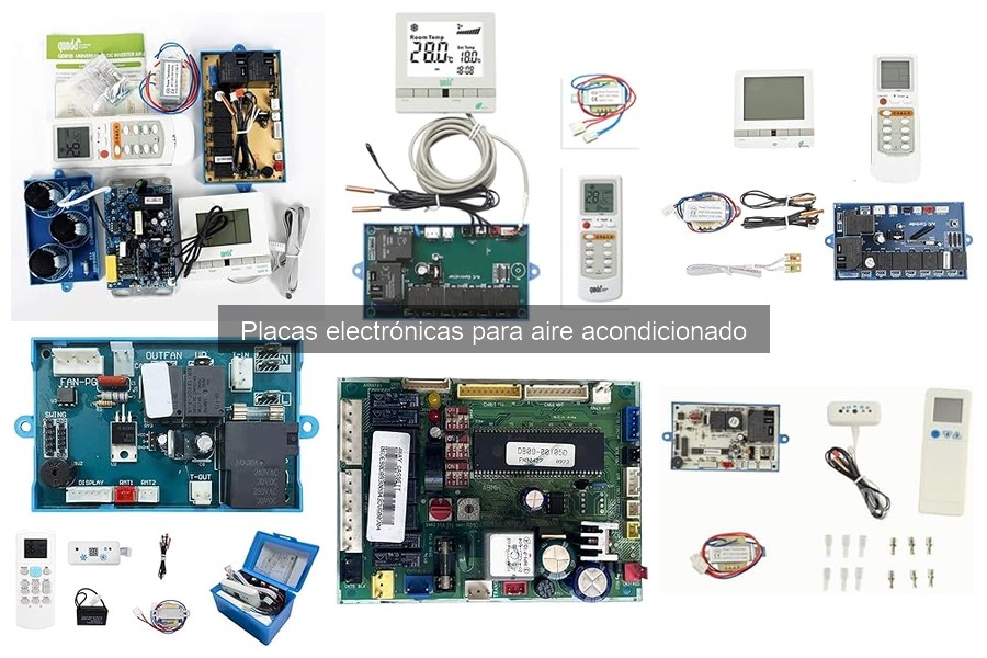 Guía de instalación de placas electrónicas para aire acondicionado