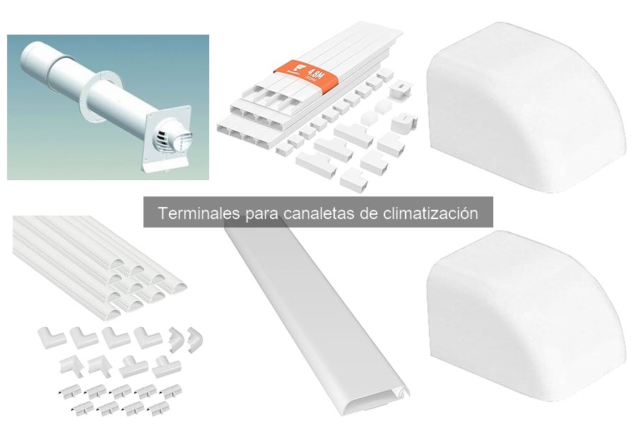 Guía de Instalación de Terminales para Canaletas de Climatización