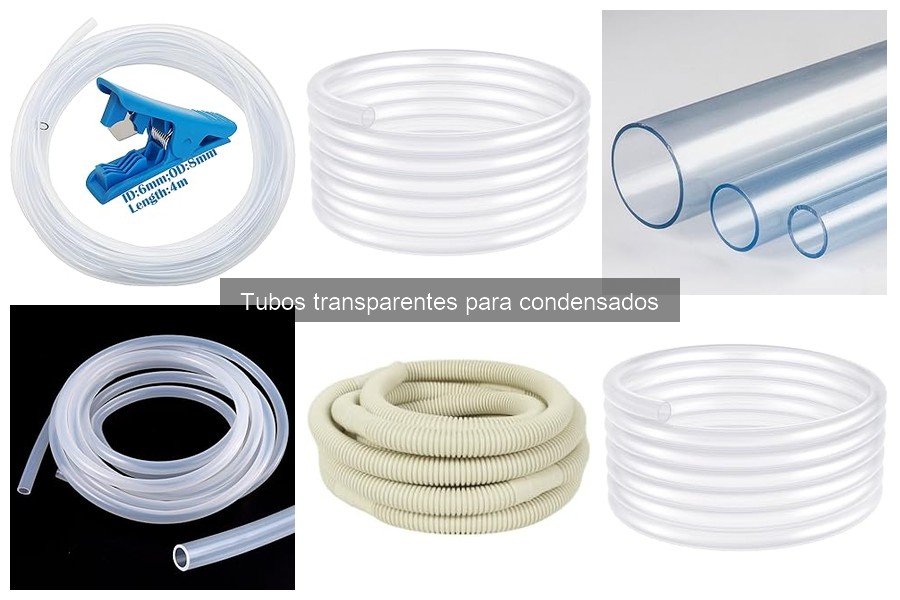 Guía de Instalación de Tubos Transparentes para Condensados