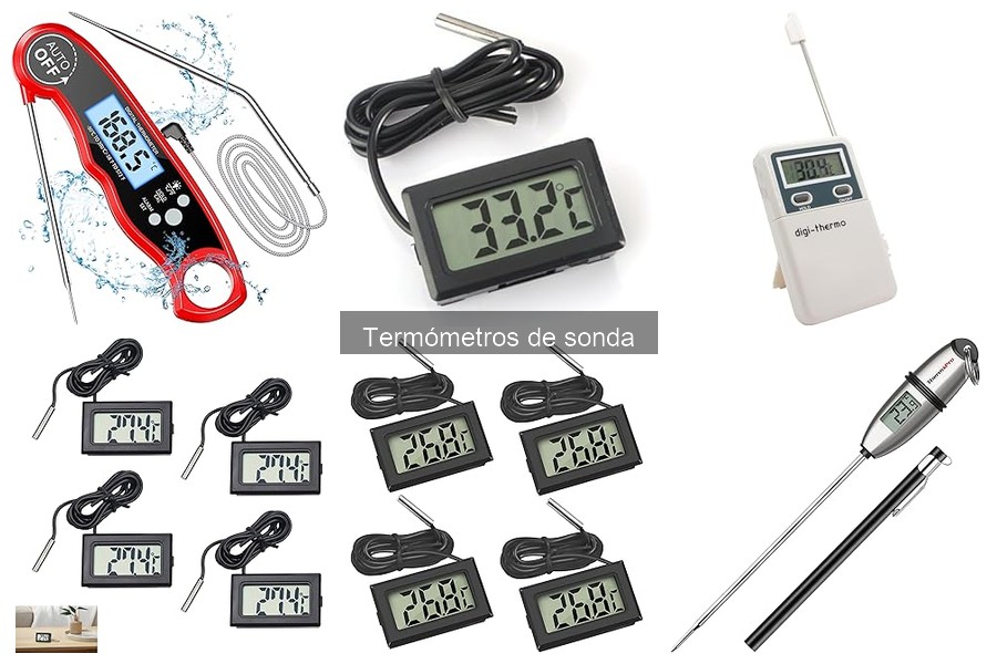 Guía de Mantenimiento y Limpieza de Termómetros de Sonda