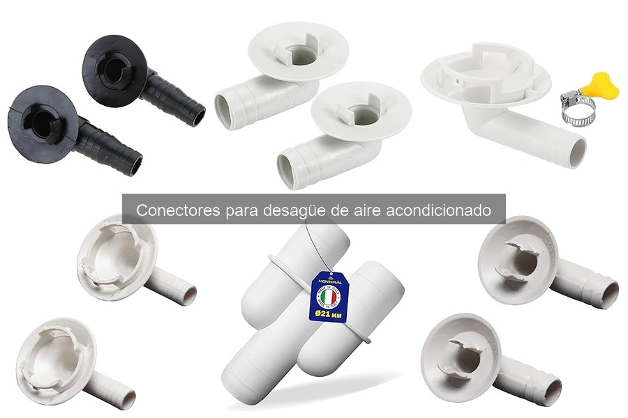 Guía para elegir conectores de desagüe de aire acondicionado