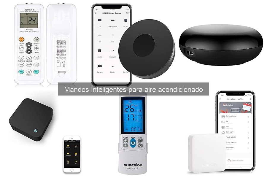 Guía para elegir el mando inteligente ideal para aire acondicionado