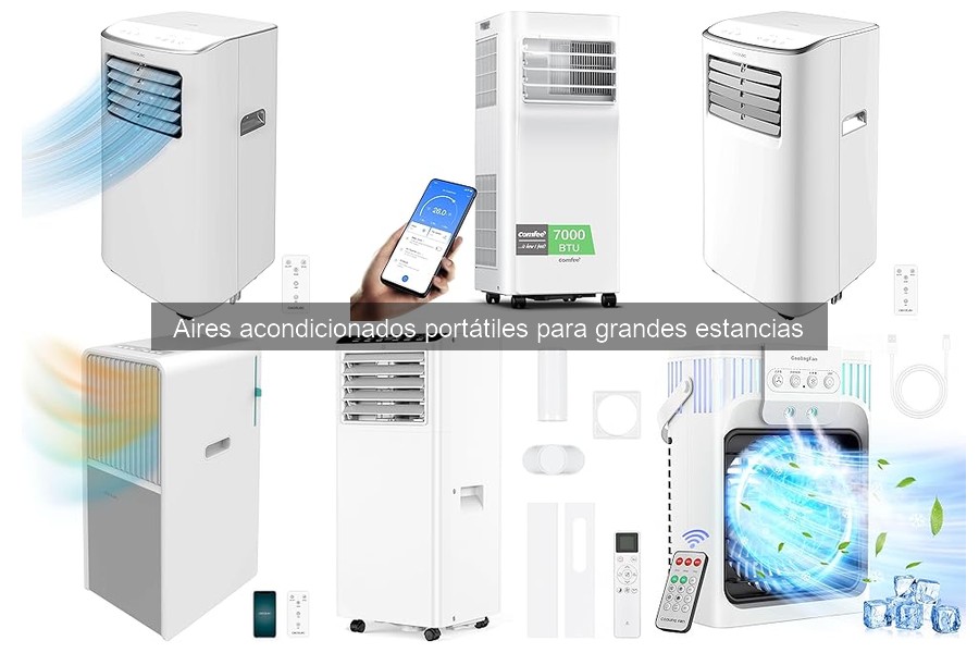 Guía para elegir el mejor aire acondicionado portátil grande